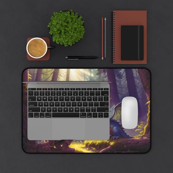 Large Neoprene dragon Desk Mat