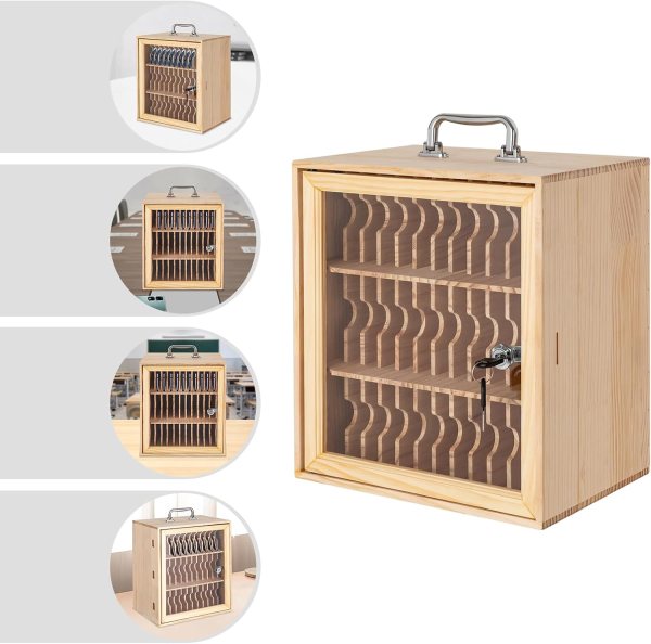 Phone storage cabinet cubby storage