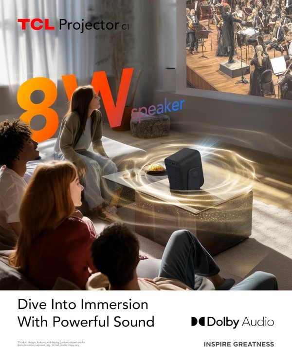 smart portable google tv projector