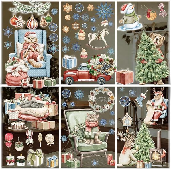 Christmas Window Decals