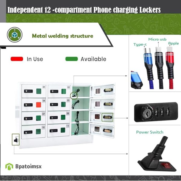 cell phone charging locker