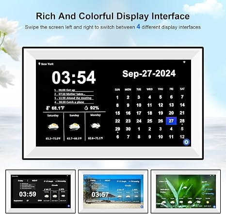 digital desk calendar