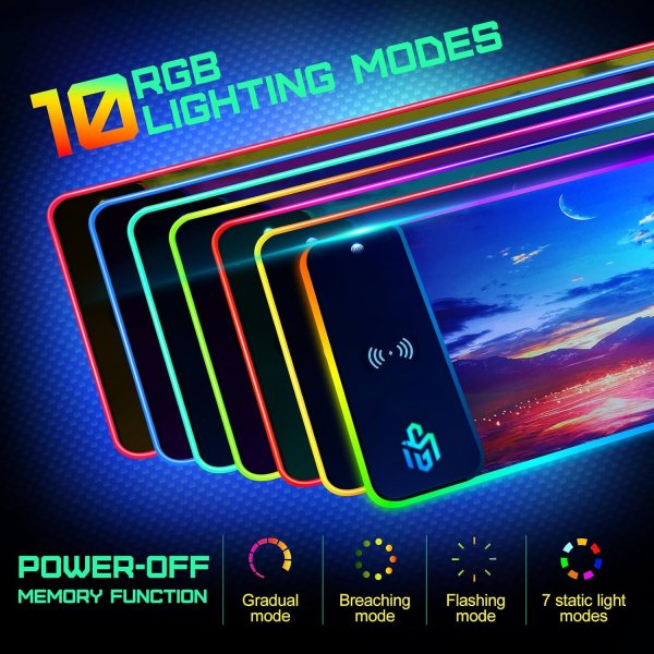 LED Gaming Mouse Pad