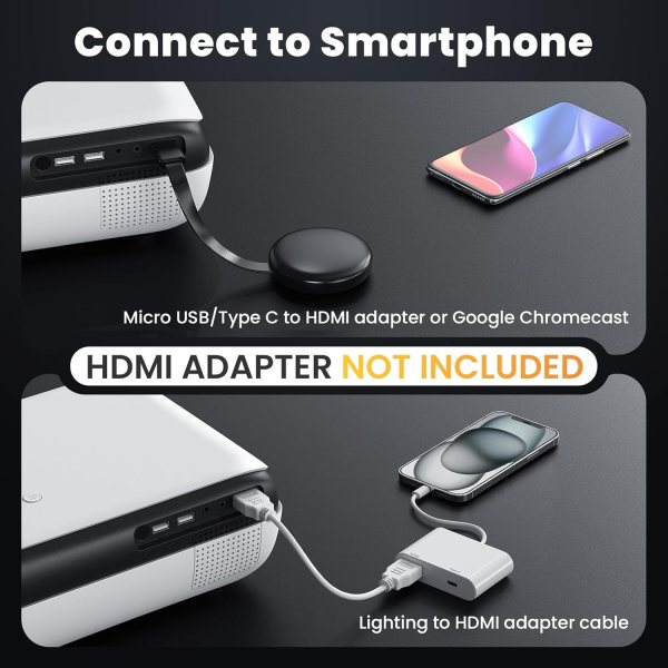 1080P Bluetooth Projector