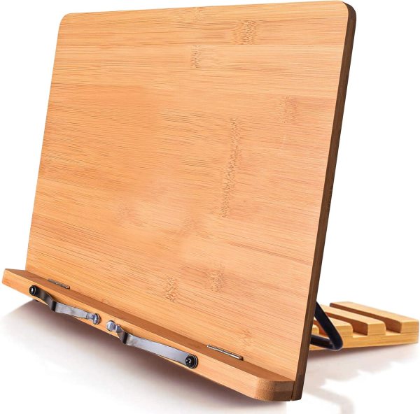 Bamboo Book Stand