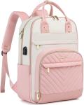 Laptop Backpack for Women – Large Capacity Waterproof Backpack with USB Charging Port, Anti-theft Design, and Luggage Strap Laptop Backpack for Women – Large Capacity Waterproof Backpack with USB Charging Port, Anti-theft Design, and Luggage Strap