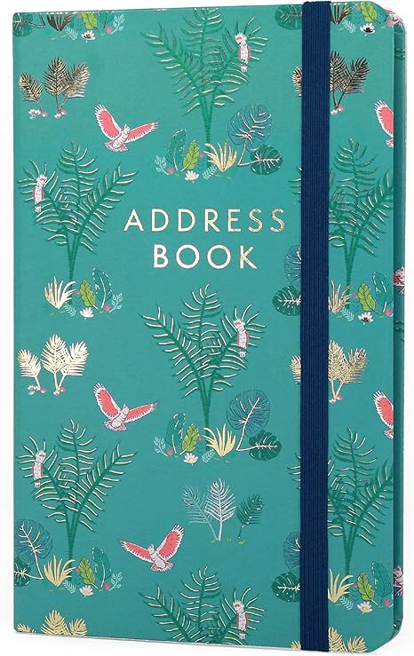 Address Book for Women with Alphabetical Tabs – Compact Contact Organizer for Easy Access to Names, Addresses, and Phone Numbers