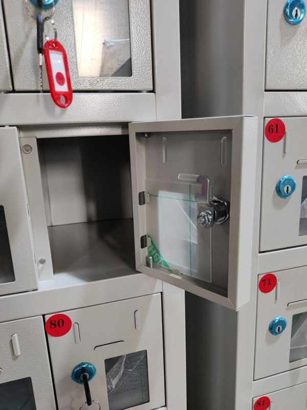 locker cabinet with window