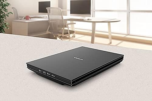 Compact USB Document Scanner with Auto Scan & EZ Buttons.