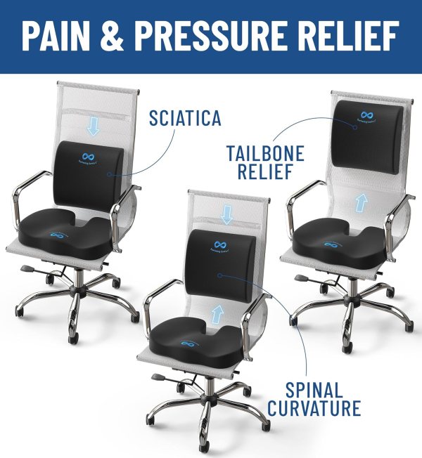 Gel Infused Seat Cushion