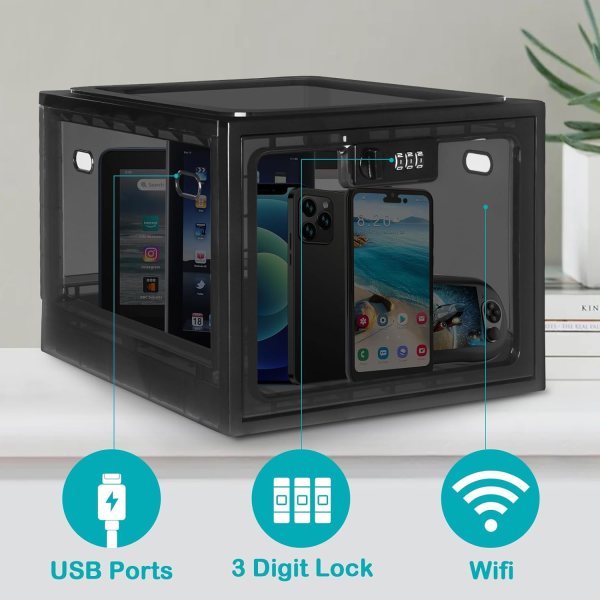 lockable storage box for personal items