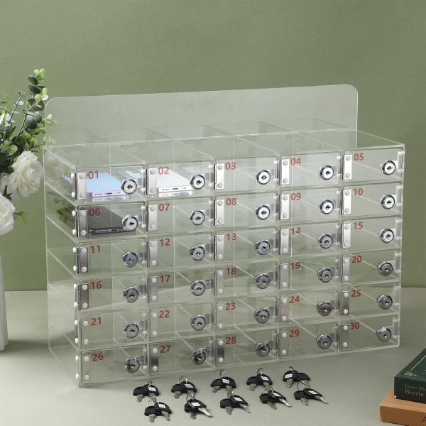 Acrylic Cell Phone Lock