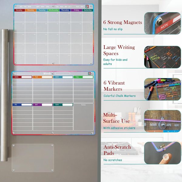 Acrylic Fridge Calendar