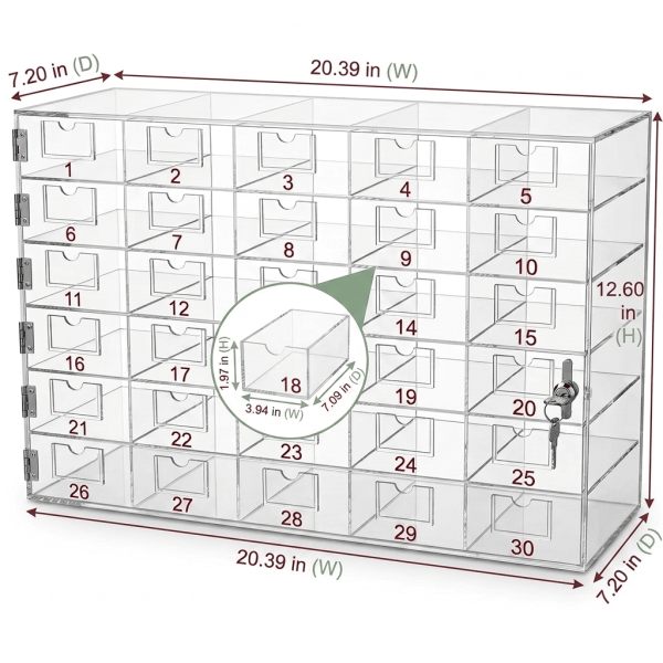 phone storage cabinet