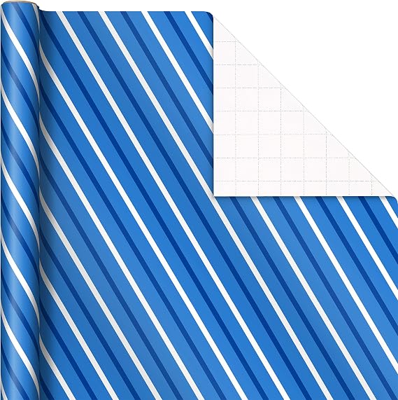 Reversible Holiday Wrapping Paper