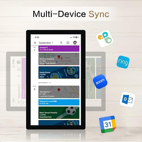 touch screen calendar