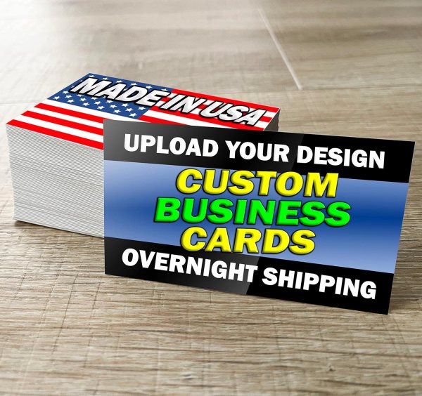 Printed Business Cards – Premium Quality Custom Business Cards with Gloss Coating for a Professional Look