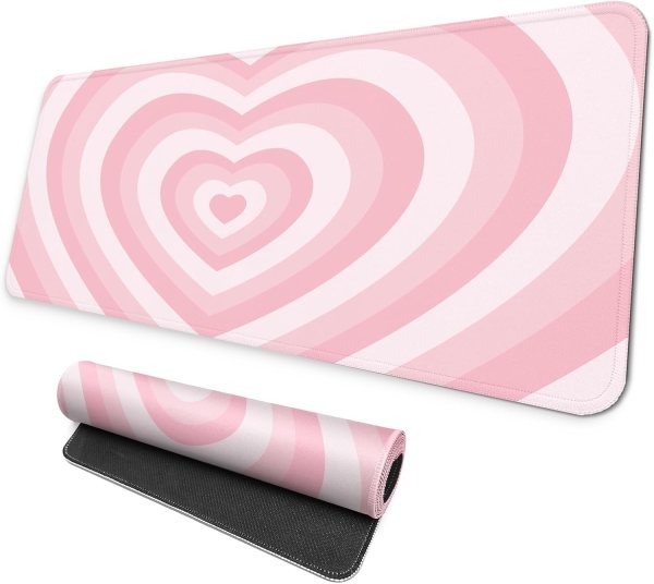 Large Valentine Heart Mouse Pad