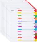 Monthly Dividers with Pre-Printed Tabs for Binder Organization, Durable Reinforced Paper for Easy Document Management Monthly Dividers with Pre-Printed Tabs for Binder Organization, Durable Reinforced Paper for Easy Document Management