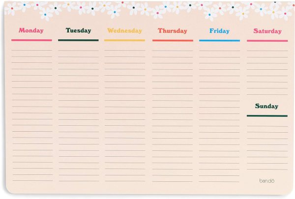 Weekly Planning Notepad