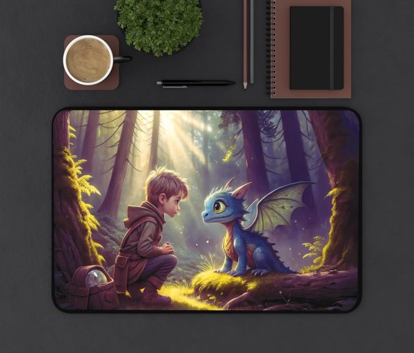 Large Neoprene dragon Desk Mat