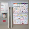 Lambock Magnetic Dry Erase Calendar For Fridge – Monthly And Weekly Calendars with Fridge Magnets