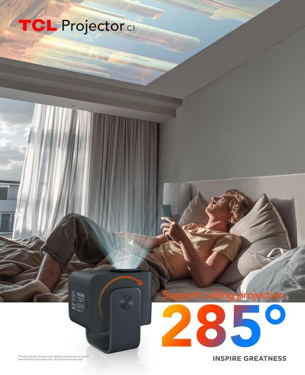 smart portable google tv projector