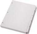 Binder Dividers, 20 Sets of 5 Tab Dividers for 3 Ring Binders, Easy Customization for School and Office Organization Binder Dividers, 20 Sets of 5 Tab Dividers for 3 Ring Binders, Easy Customization for School and Office Organization