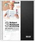 3 Subject Spiral Notebook 3 Subject Spiral Notebook