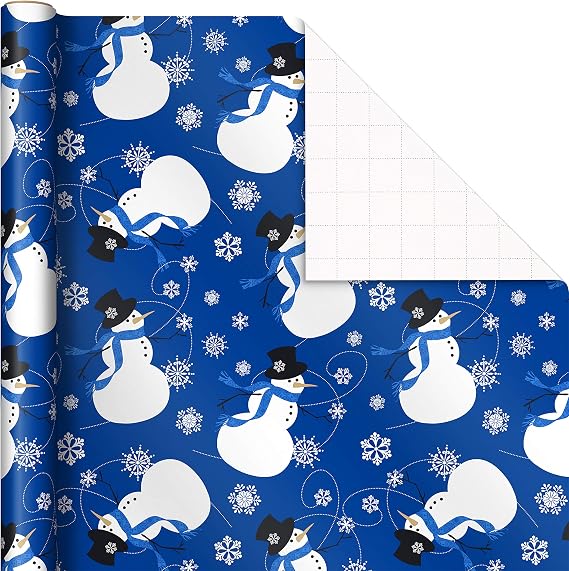Reversible Holiday Wrapping Paper