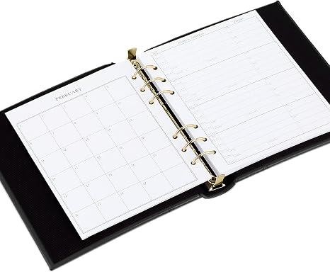 Address Book Refills Pack – Includes 24 Address Pages, 12 Appointment Pages, Correction Labels, and Pocket Pages