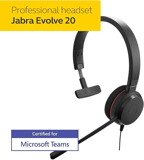 Professional wired USB headset for clear calls and all-day comfort.