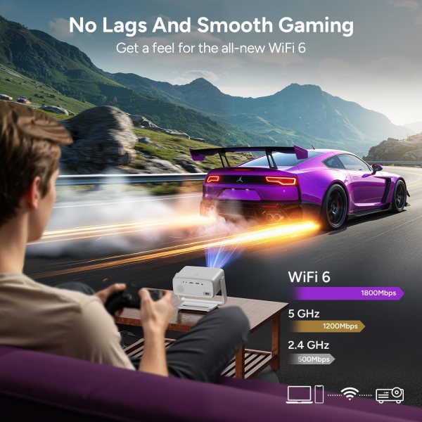 4k projector with wifi