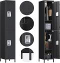 Lockable Office Cabinet – Secure Storage Locker with Spacious Compartments for Office Supplies, Clothes, and Personal Items Lockable Office Cabinet – Secure Storage Locker with Spacious Compartments for Office Supplies, Clothes, and Personal Items