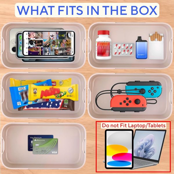 Habit Control Lock Box