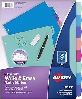 Binder Index Dividers