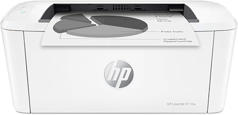 Compact Laser Printer with Wireless Printing, Fast Print Speeds, and HP Smart App Integration