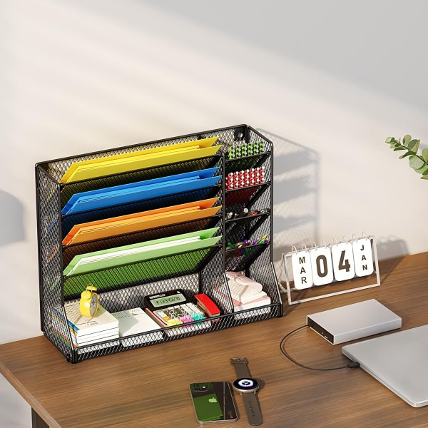 Vertical File Rack