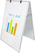 Magnetic Whiteboard Easel – Double-Sided Dry Erase Board with Adjustable Stand and Flipchart Hooks Magnetic Whiteboard Easel – Double-Sided Dry Erase Board with Adjustable Stand and Flipchart Hooks