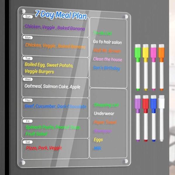 Magnetic Meal Planner