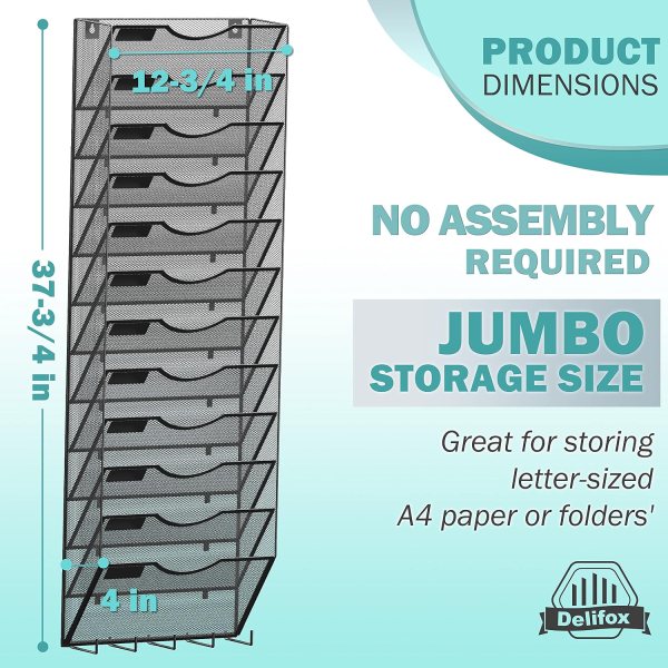 Vertical file holder
