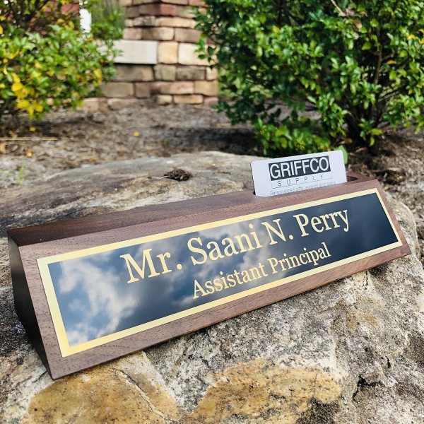 Custom Desk Nameplate