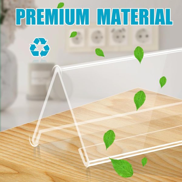 acrylic table name holders