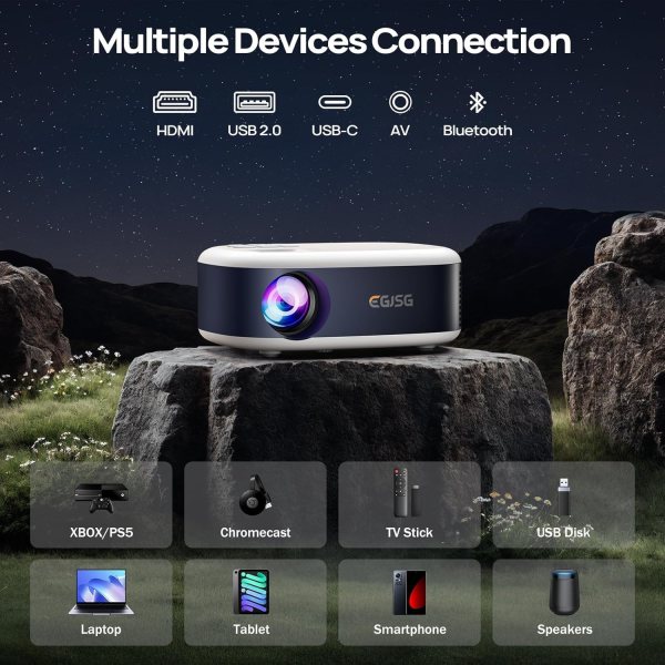 4K wifi movie projector