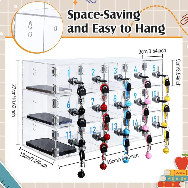 Acrylic Mobile phone locker