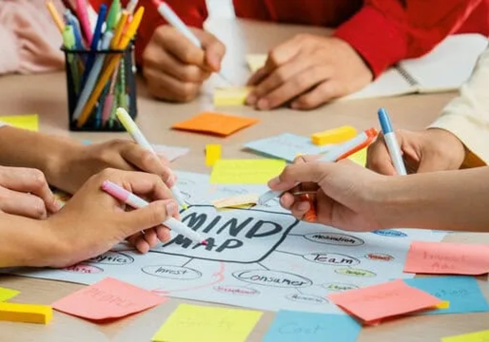 How to use Transparent Sticky Notes for Mind Mapping