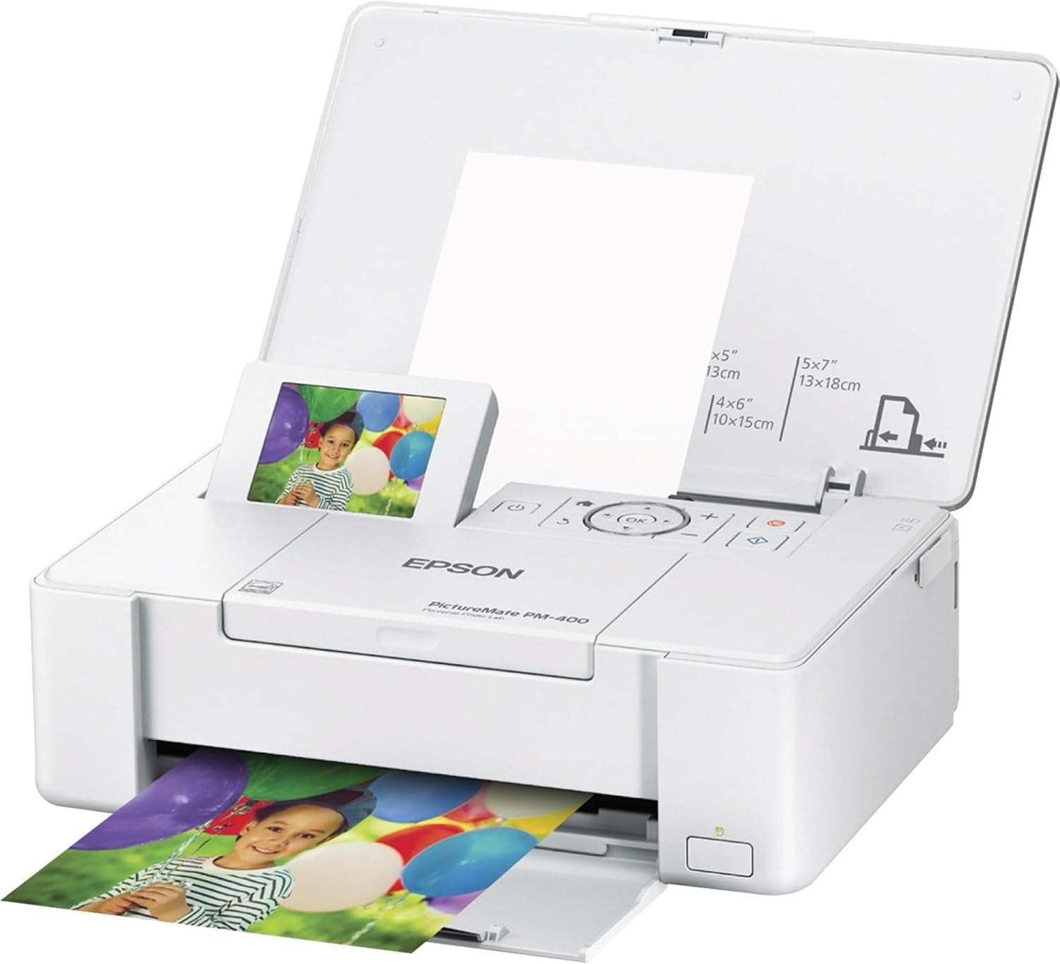 Wireless Mobile Printer for Borderless 4×6 & 5×7 Photos – Compact, Portable, High-Quality Prints from Smartphones, Tablets, and Other Mobile Devices