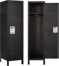 Steel Storage Locker for Home, Office, School, and Gym – Lockable Metal Storage Cabinet with Ventilation and Ample Organization Space Steel Storage Locker for Home, Office, School, and Gym – Lockable Metal Storage Cabinet with Ventilation and Ample Organization Space