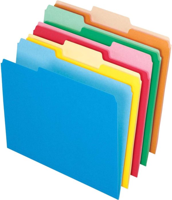 Color Coded File Folders