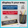 custom engraved office name plate